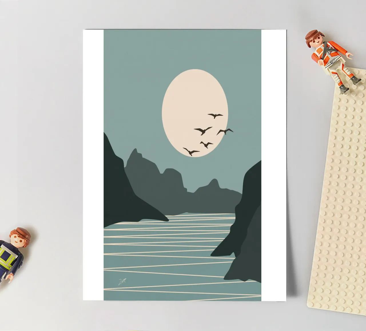 Moon Side sticker sheet by zeriayam