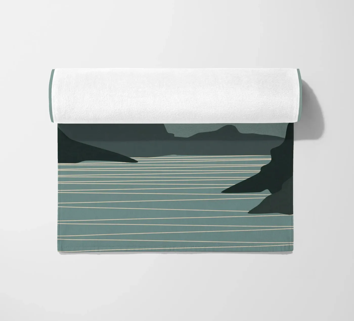 Moon Side serviette de plage de zeriayam