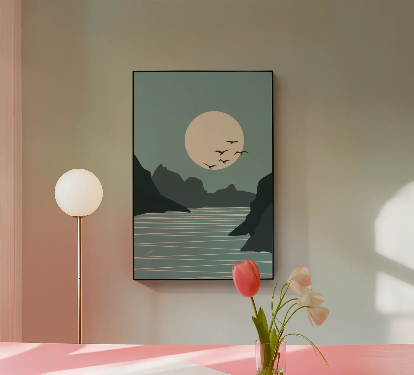 Lato Luna plexiglass da zeriayam