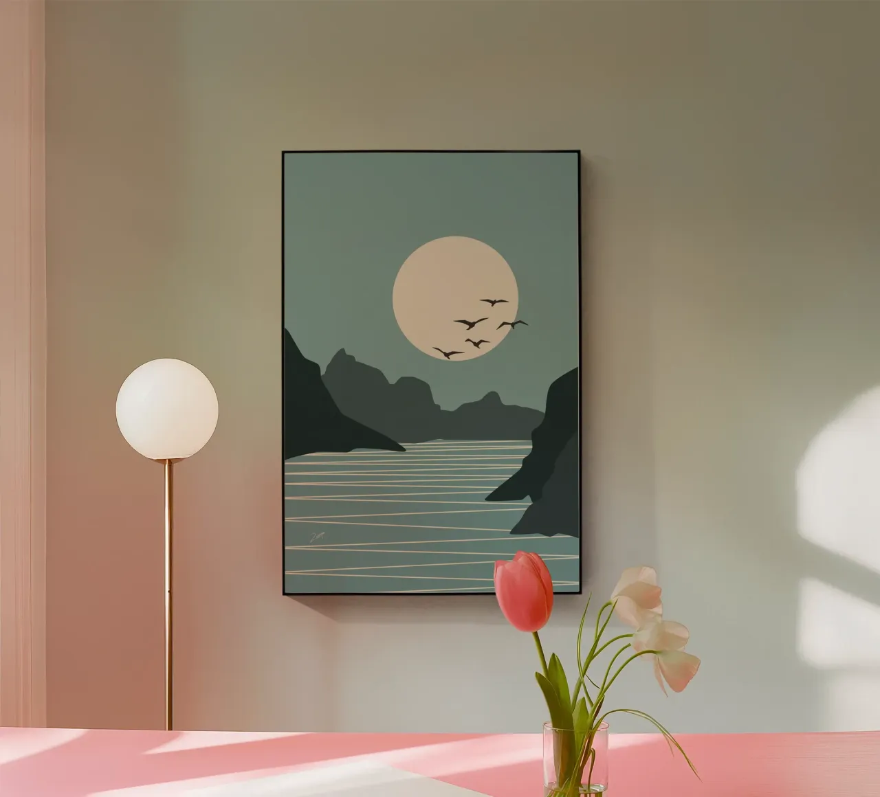 Moon Side plexiglass da zeriayam