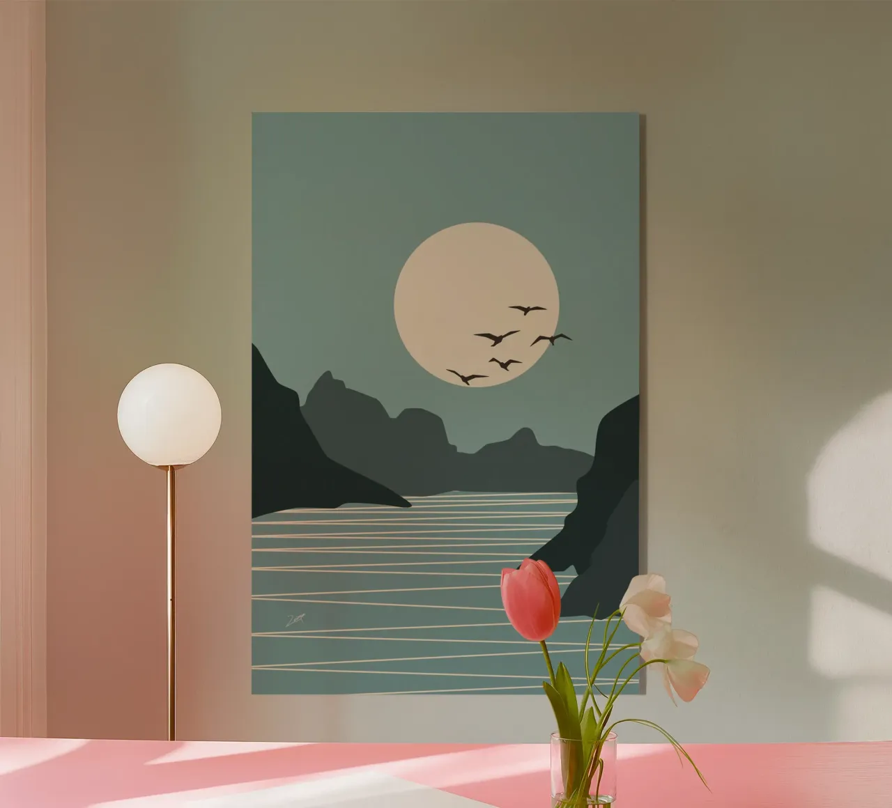 Moon Side plexiglass da zeriayam