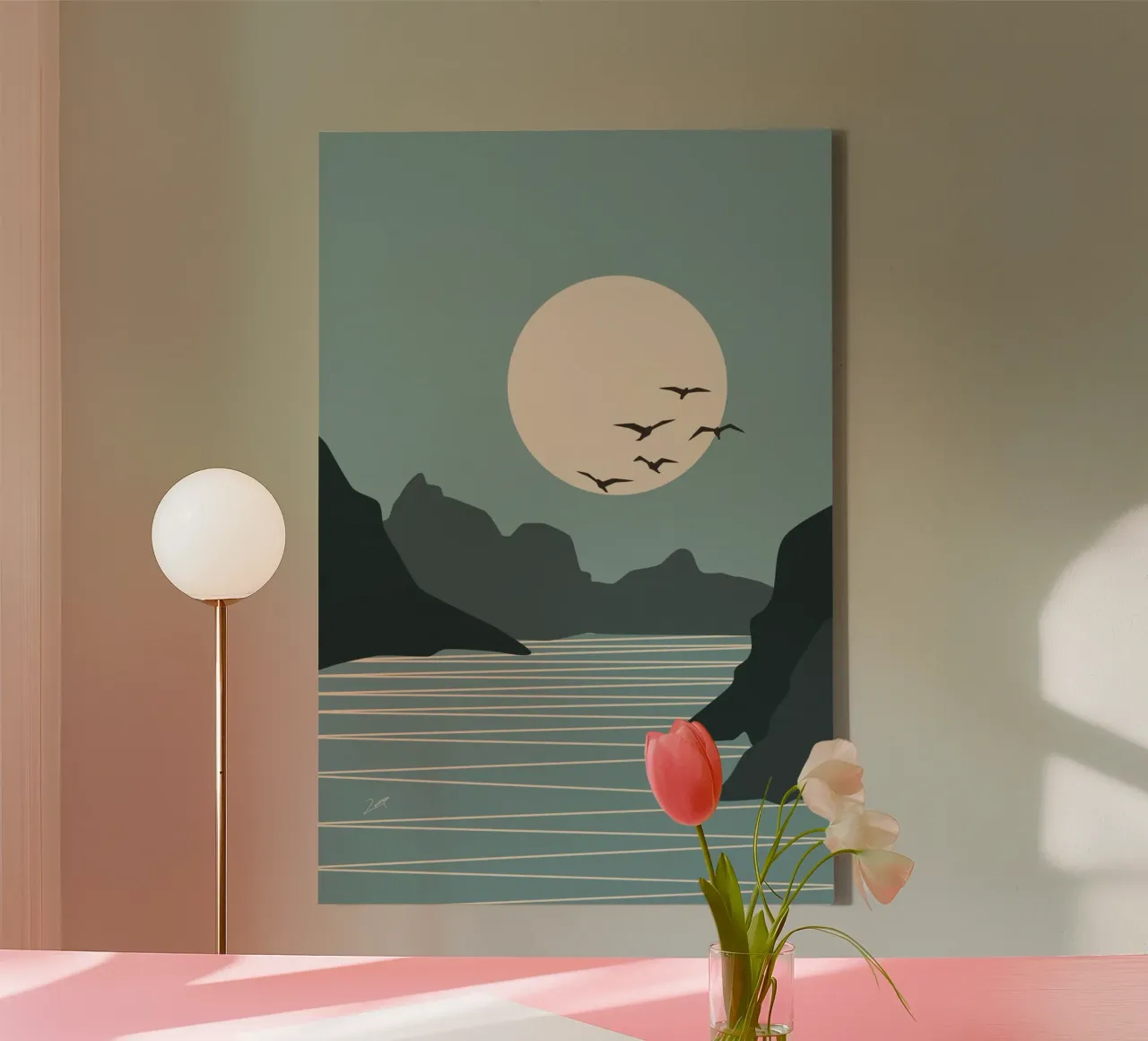 Lato Luna tela da zeriayam