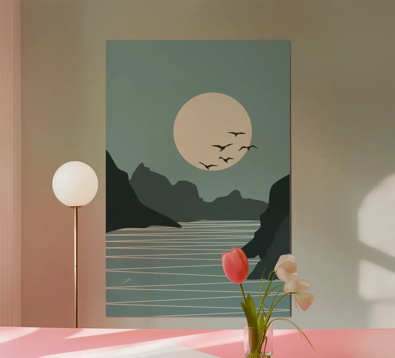 Lato Luna poster da zeriayam