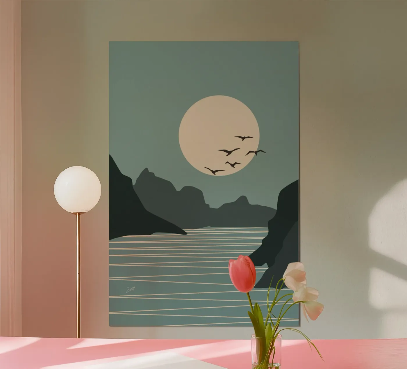 Moon Side poster by zeriayam
