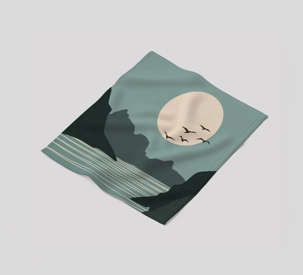 Moon Side fleecedeken van zeriayam