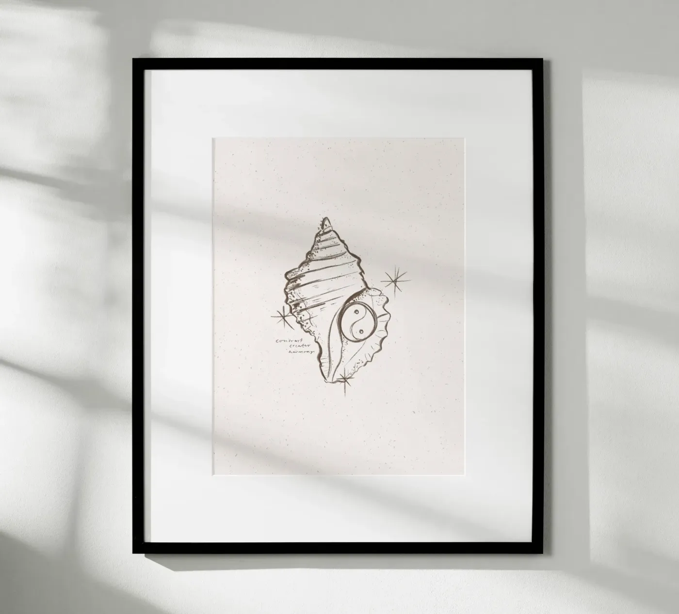 Ying Yan Shell poster de KRUTH DESIGN