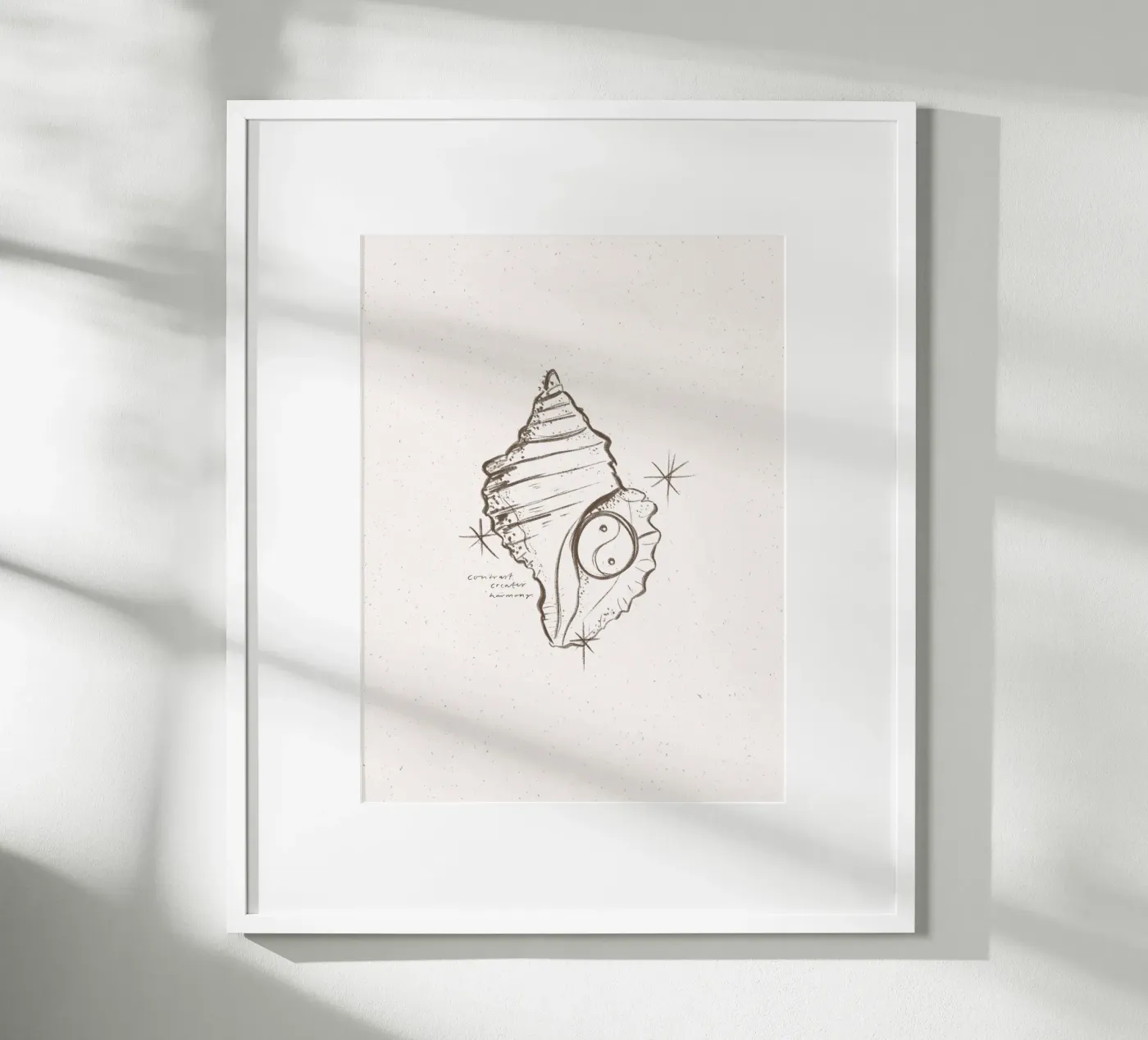 Ying Yan Shell poster de KRUTH DESIGN