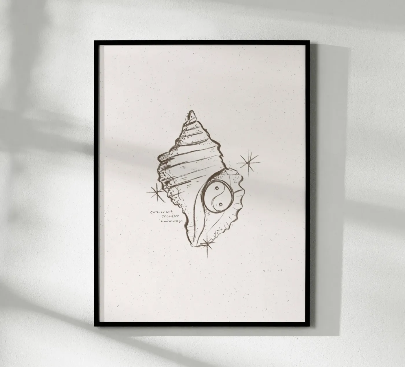 Ying Yan Shell poster de KRUTH DESIGN