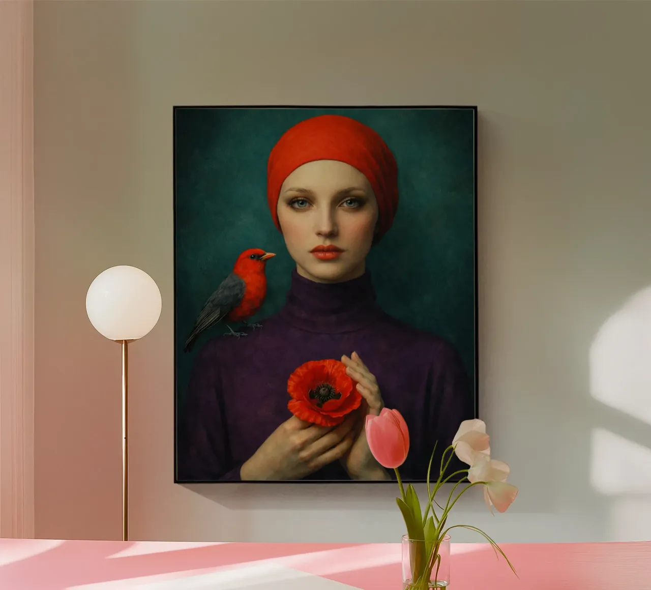 Ingrid and Titty plexiglas de vincenzomarzocchiartist