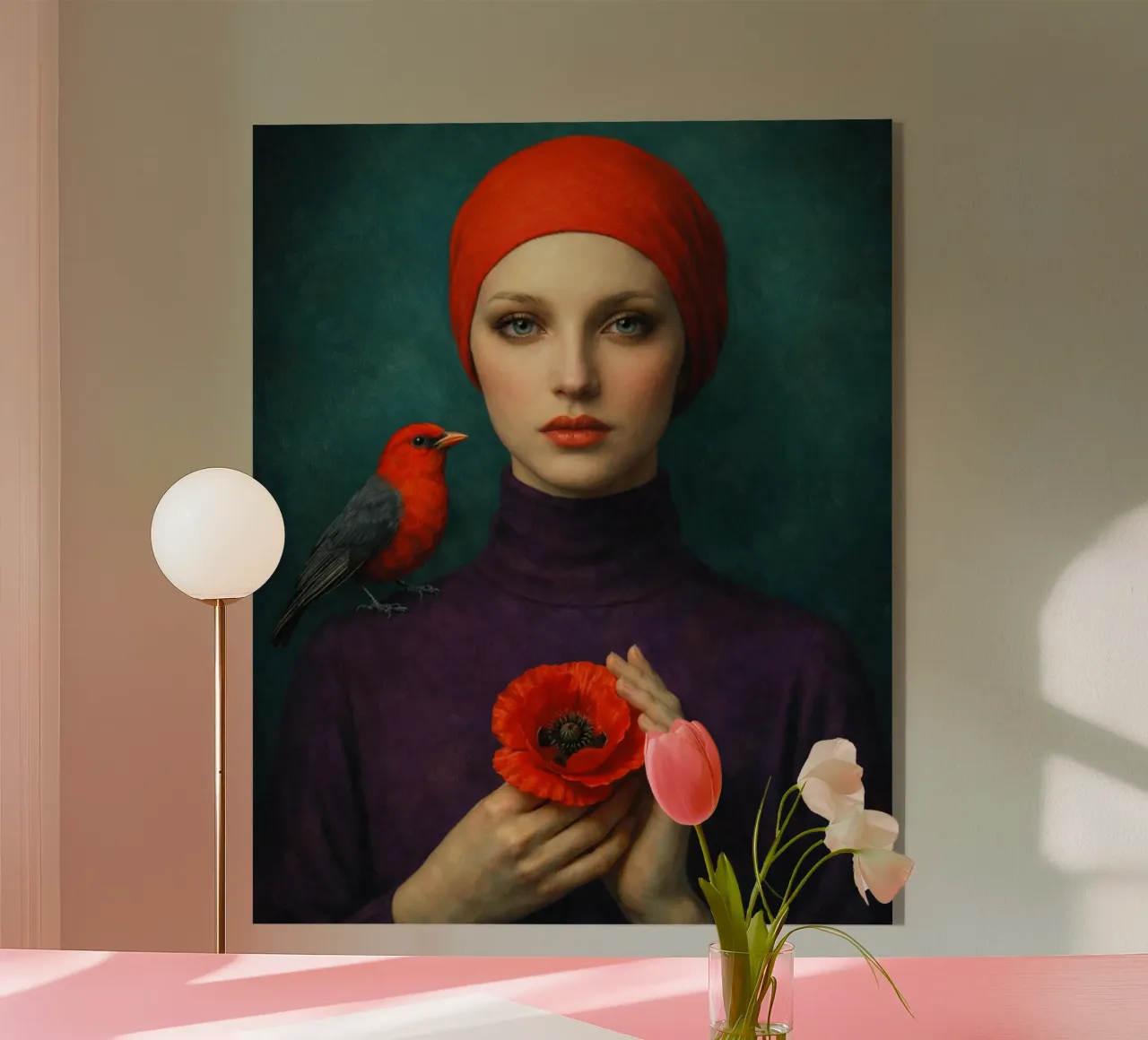 Ingrid and Titty plexiglas de vincenzomarzocchiartist