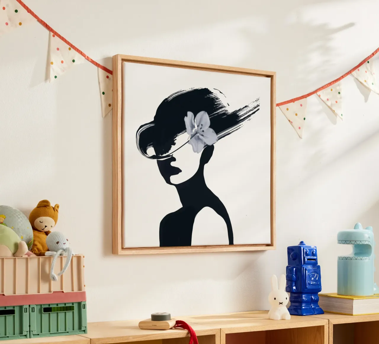 Effervescence tela con Cornice a cassetta da Beyond the Brush