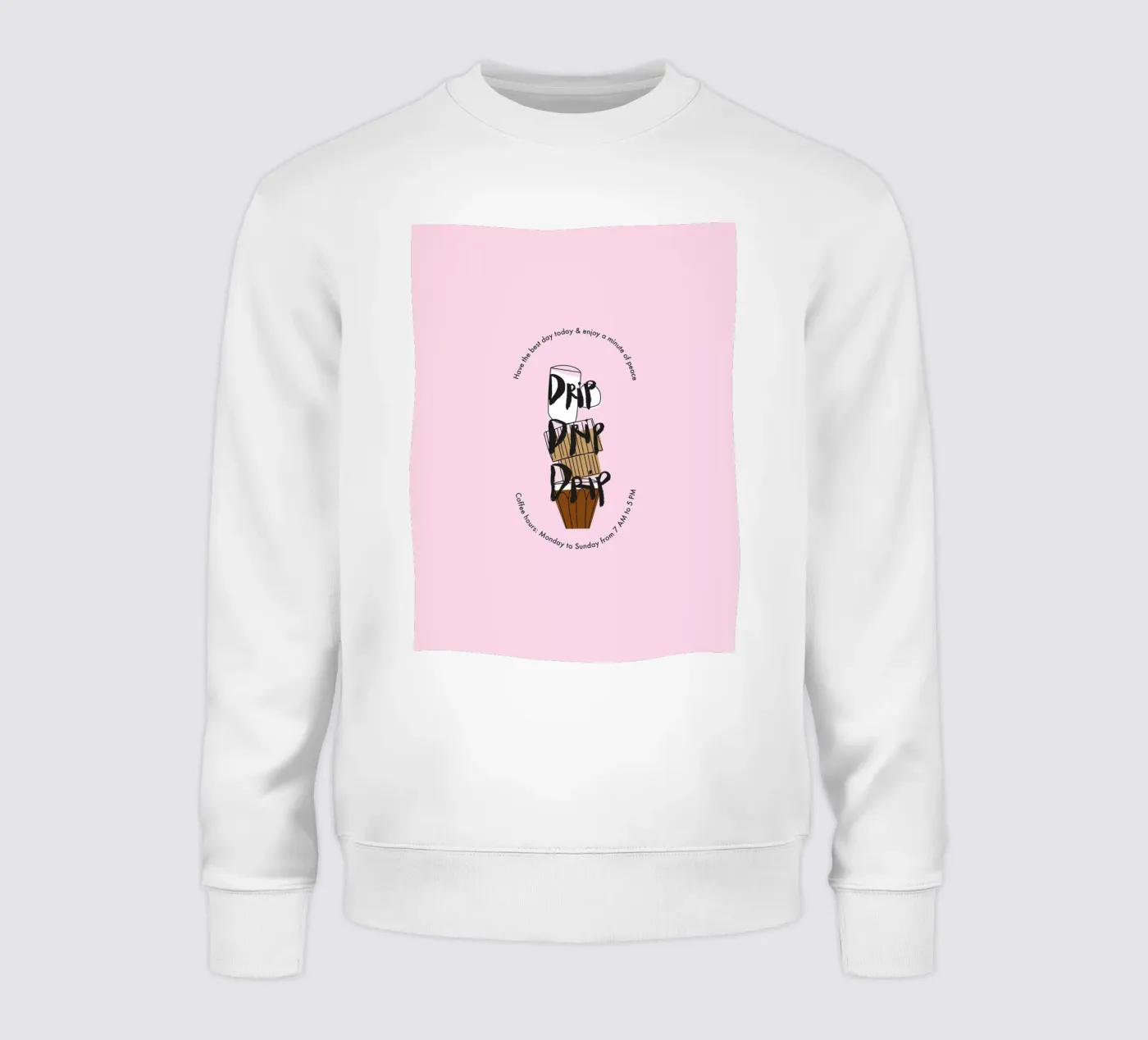 Drip drip drip felpa da Brushmeetspaper