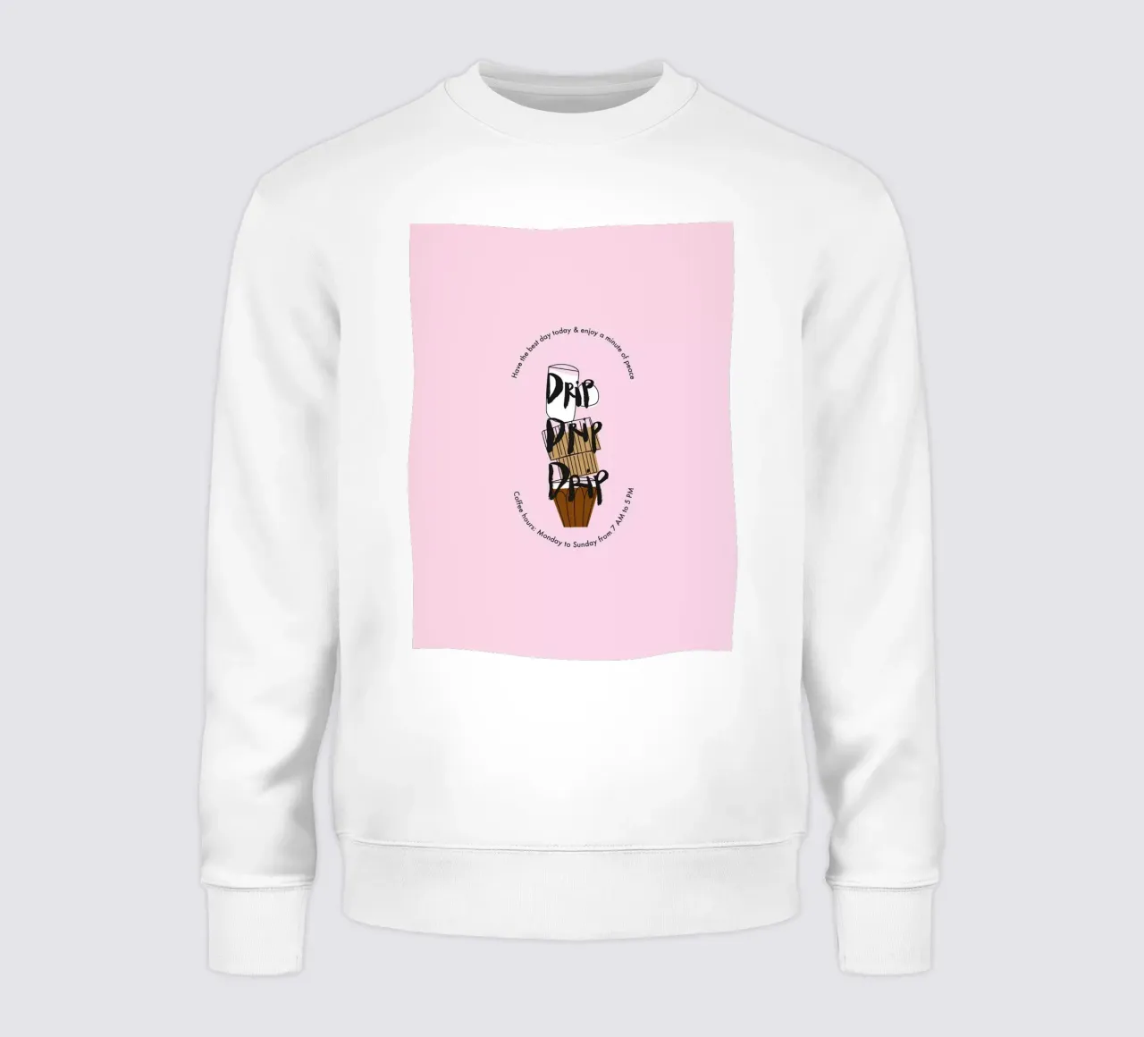 Drip drip drip felpa da Brushmeetspaper