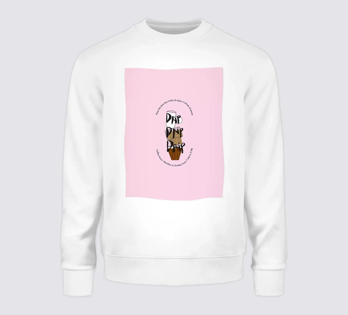 Drip drip drip felpa da Brushmeetspaper