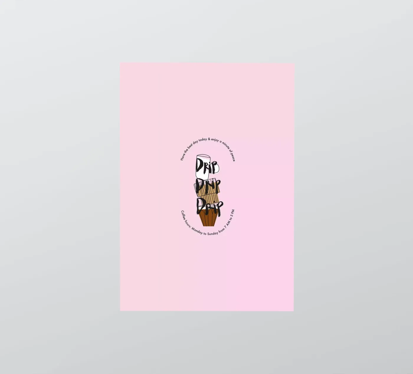 Drip drip drip sticker by Brushmeetspaper
