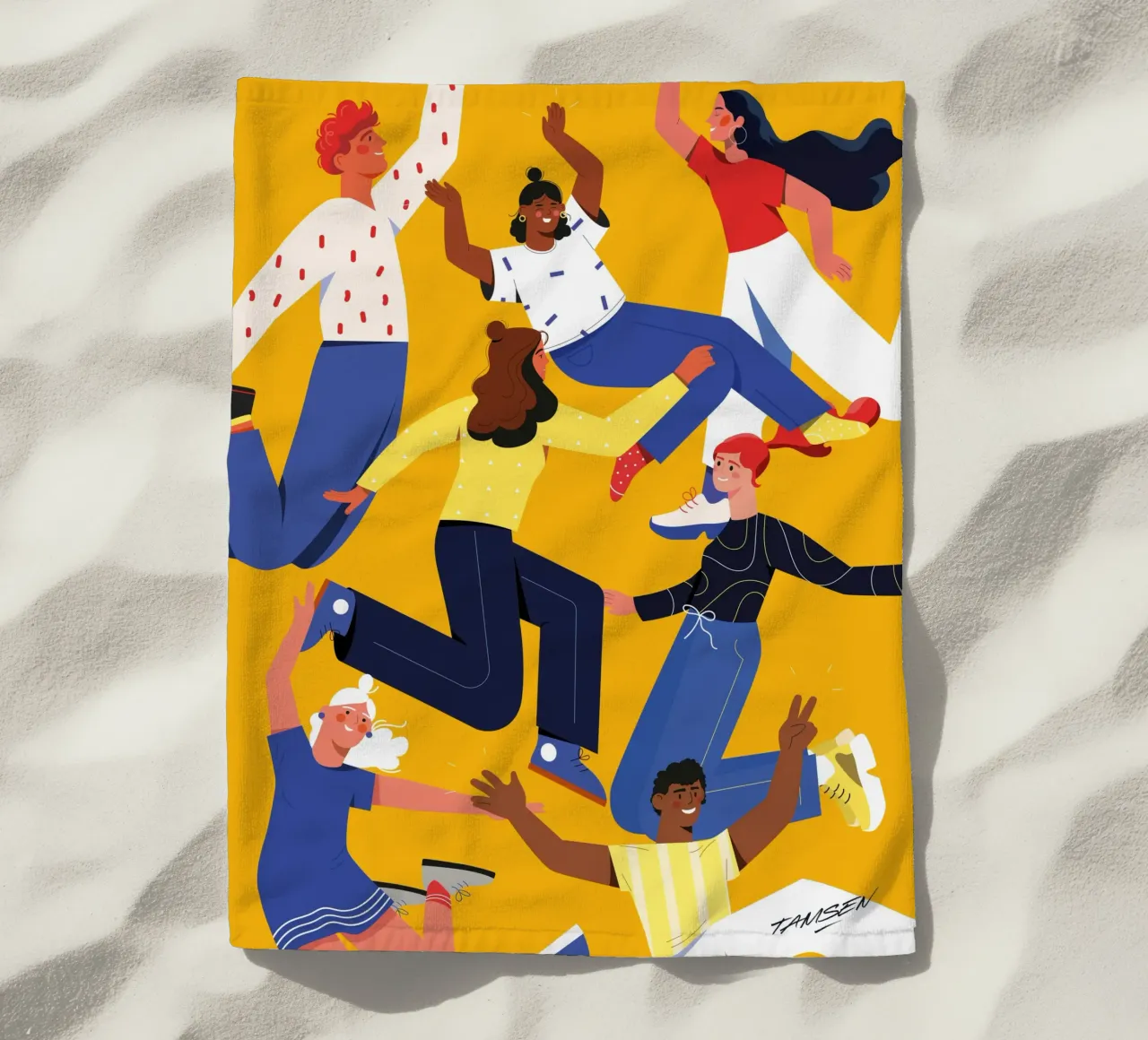 Friends telo mare da Tamsen Design