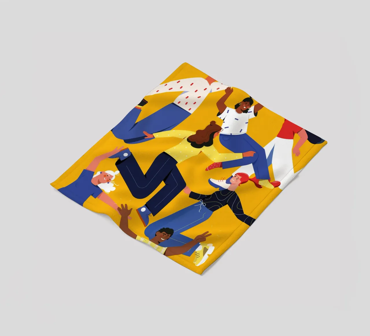 Friends Fleecedecke von Tamsen Design