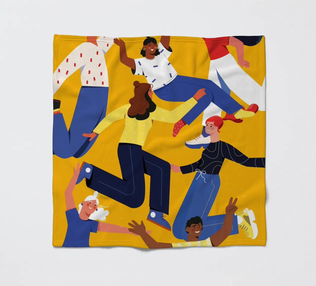 Friends Fleecedecke von Tamsen Design