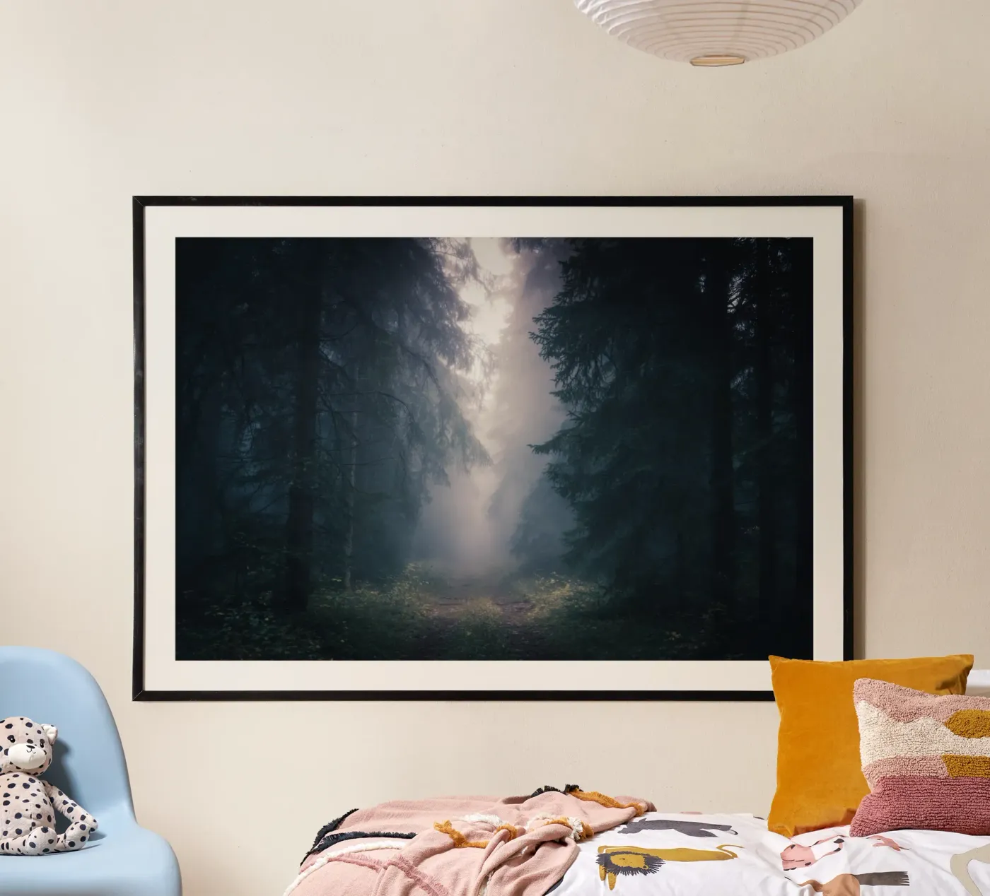 Mystical forest path poster by PosterPrint