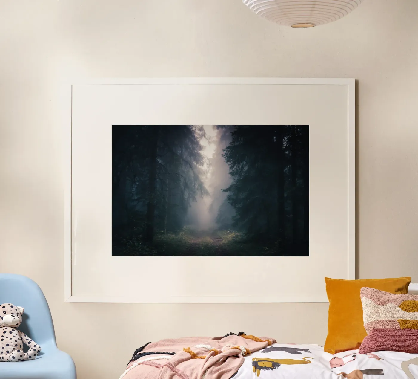 Mystical forest path poster by PosterPrint