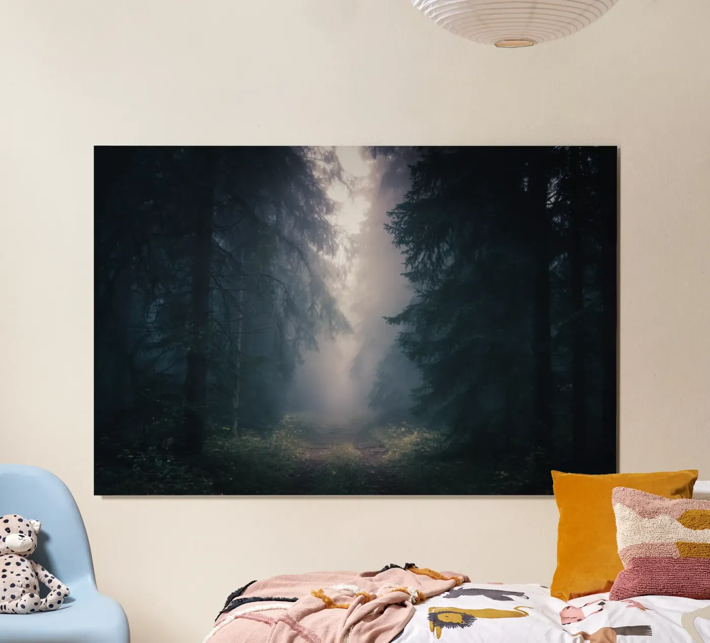 Mystical forest path poster by PosterPrint