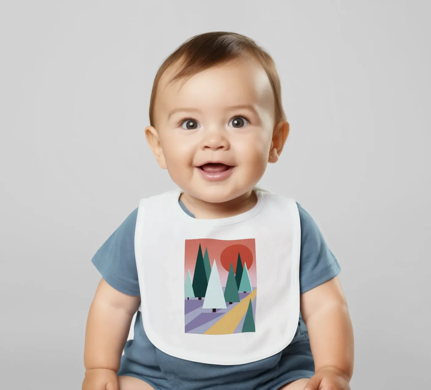 forest Babylätzchen von by elle arts moments