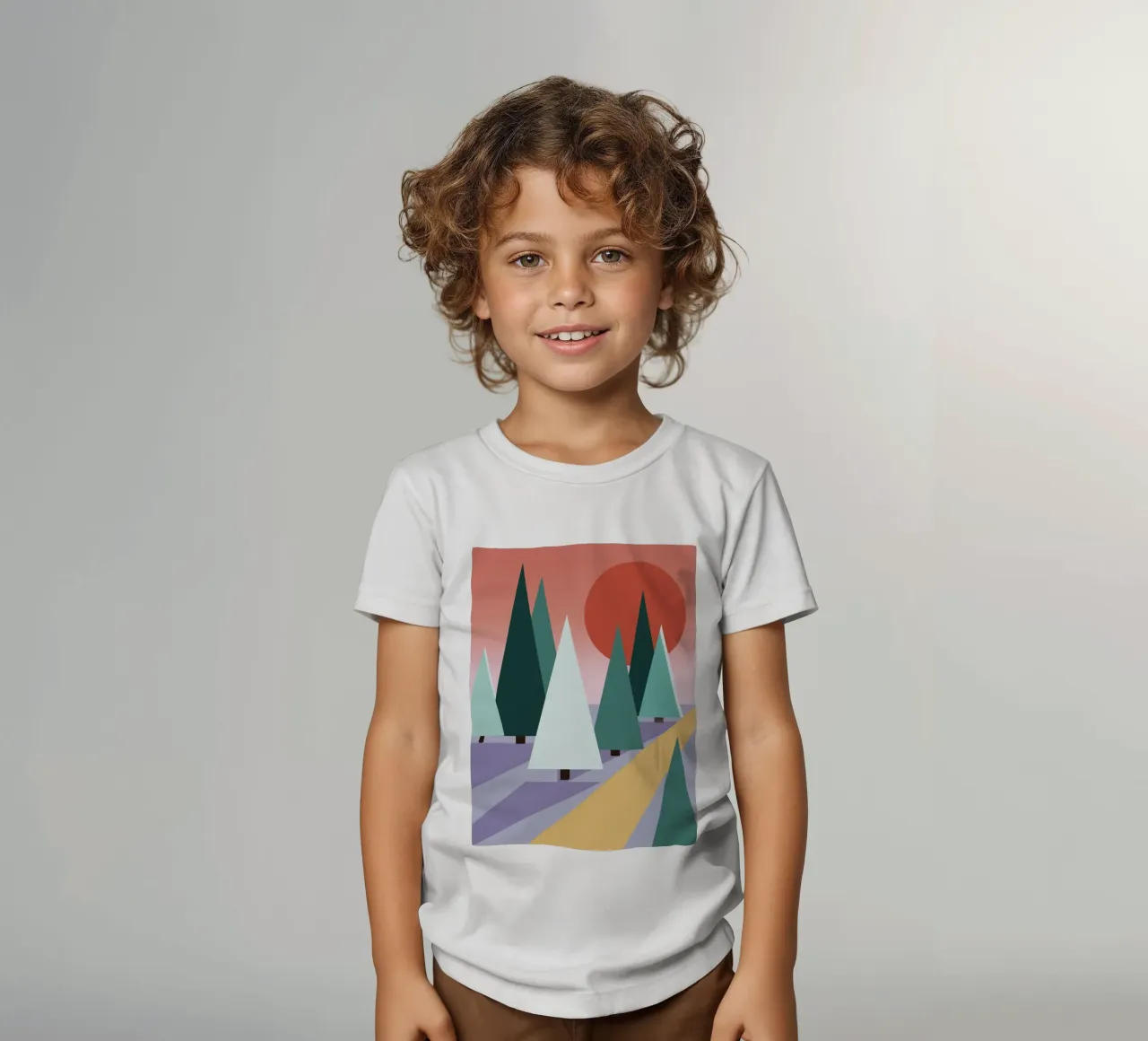 forest t-shirt bambini da sketch_visual_studio