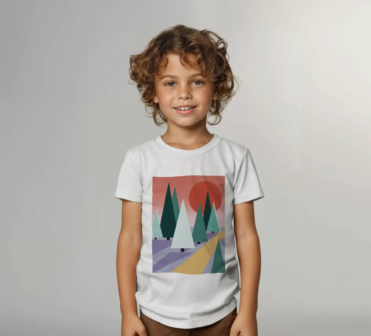 forest t-shirt bambini da sketch_visual_studio