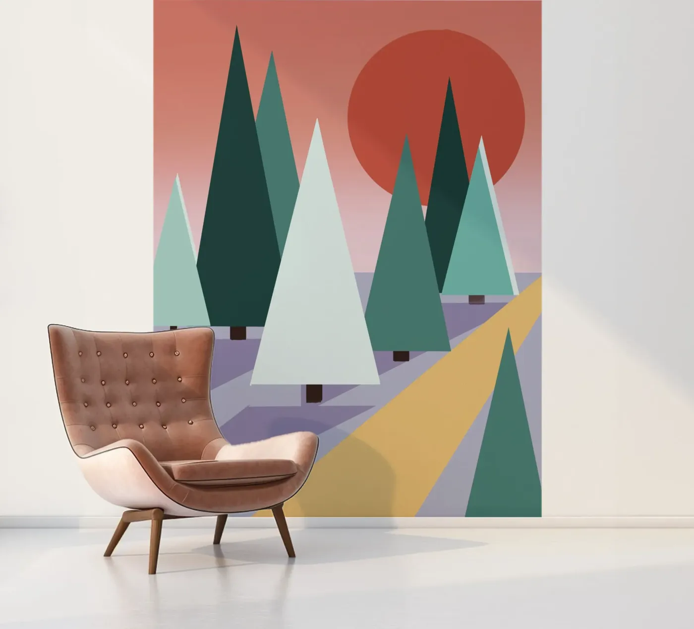 forest fotobehang van by elle arts moments