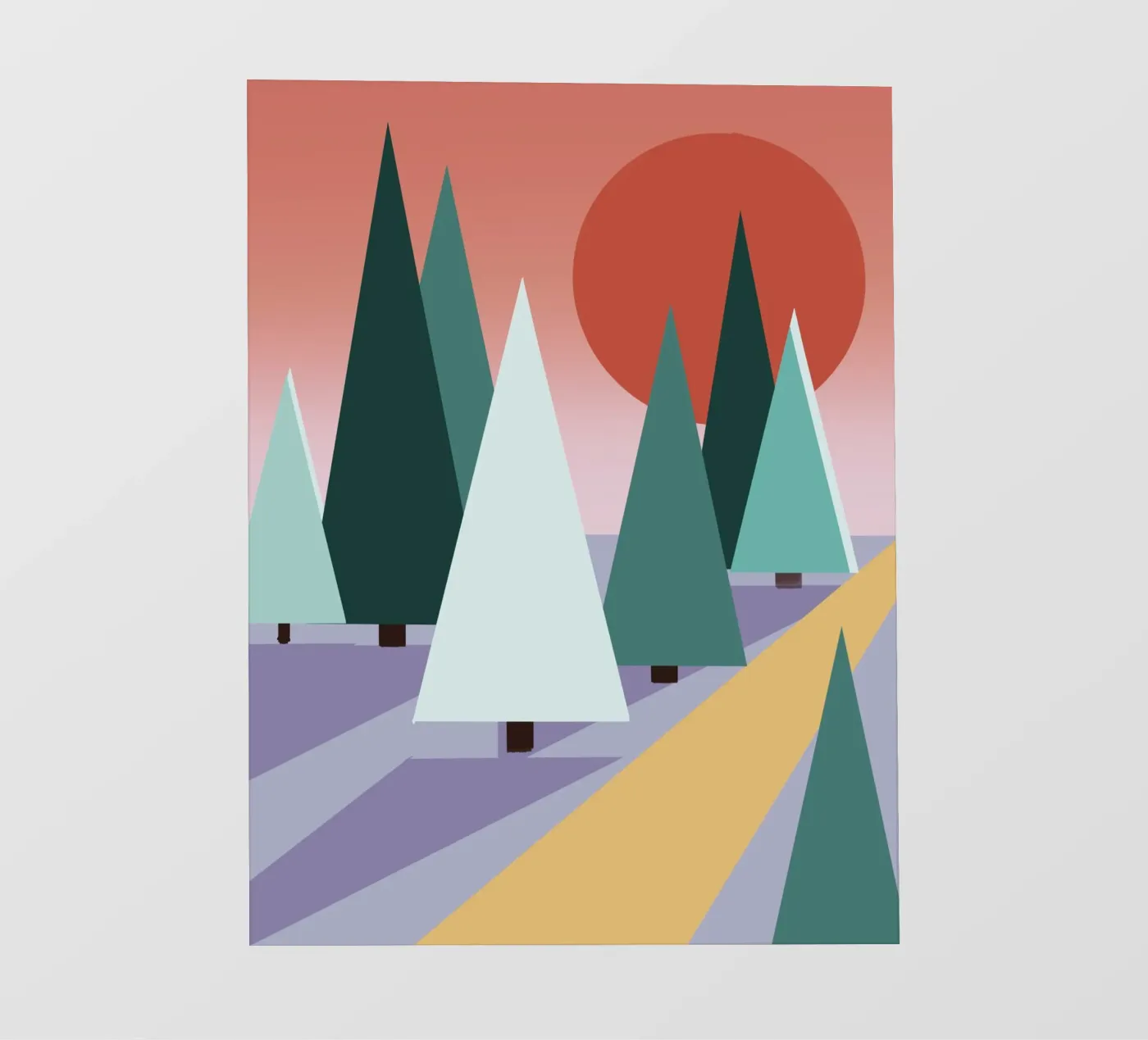 forest fotobehang van by elle arts moments