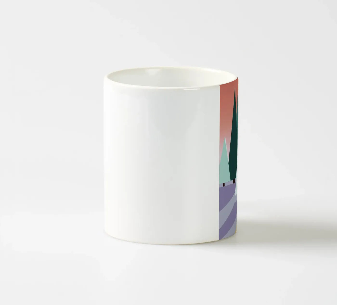 forest ceramic mug by by elle arts moments