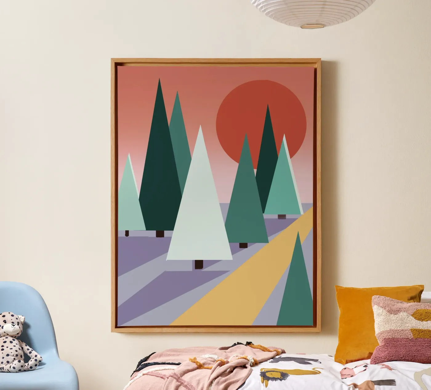 forest canvas van by elle arts moments