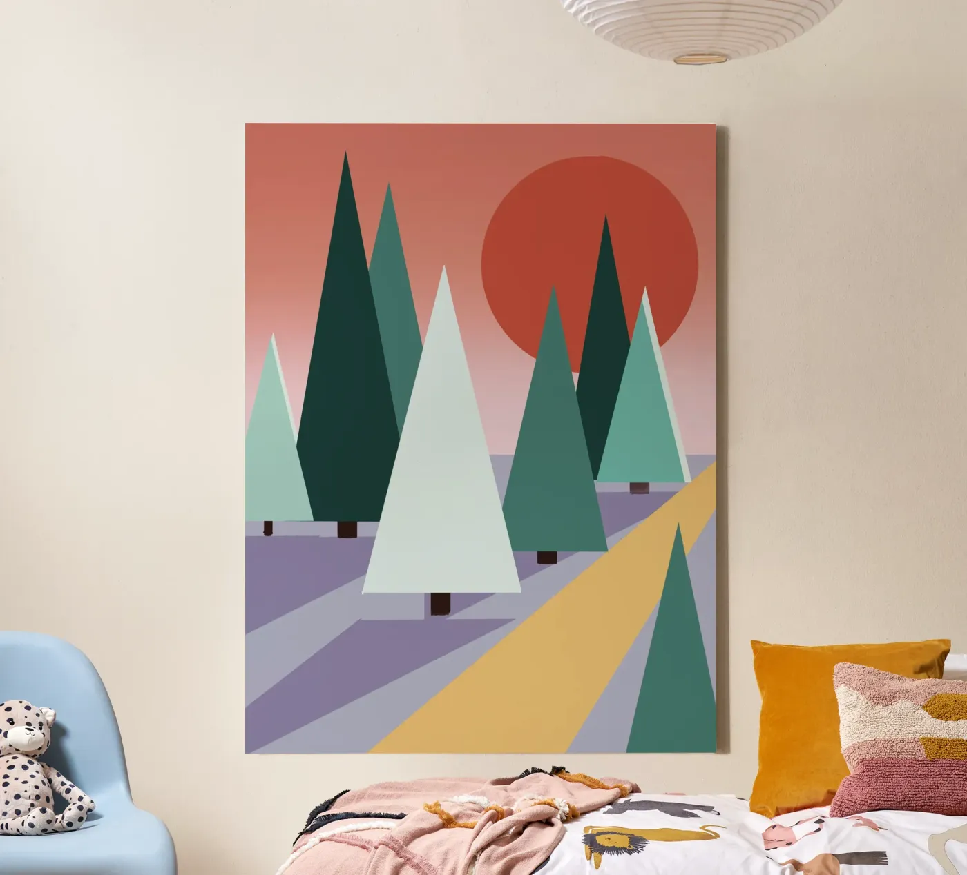 forest canvas van by elle arts moments