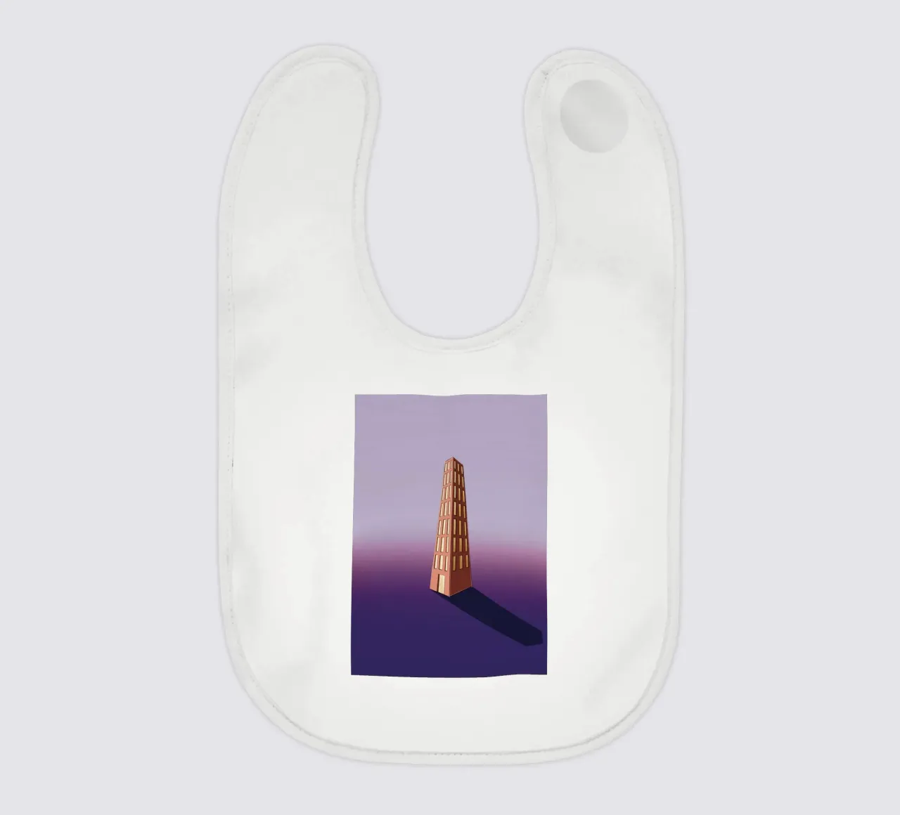 skyscraper Babylätzchen von sketch_visual_studio