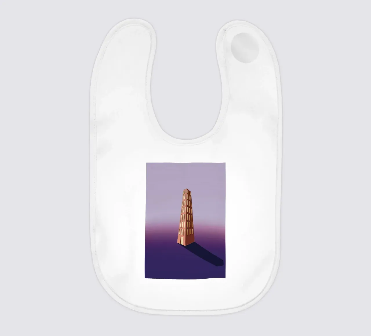 skyscraper Babylätzchen von sketch_visual_studio