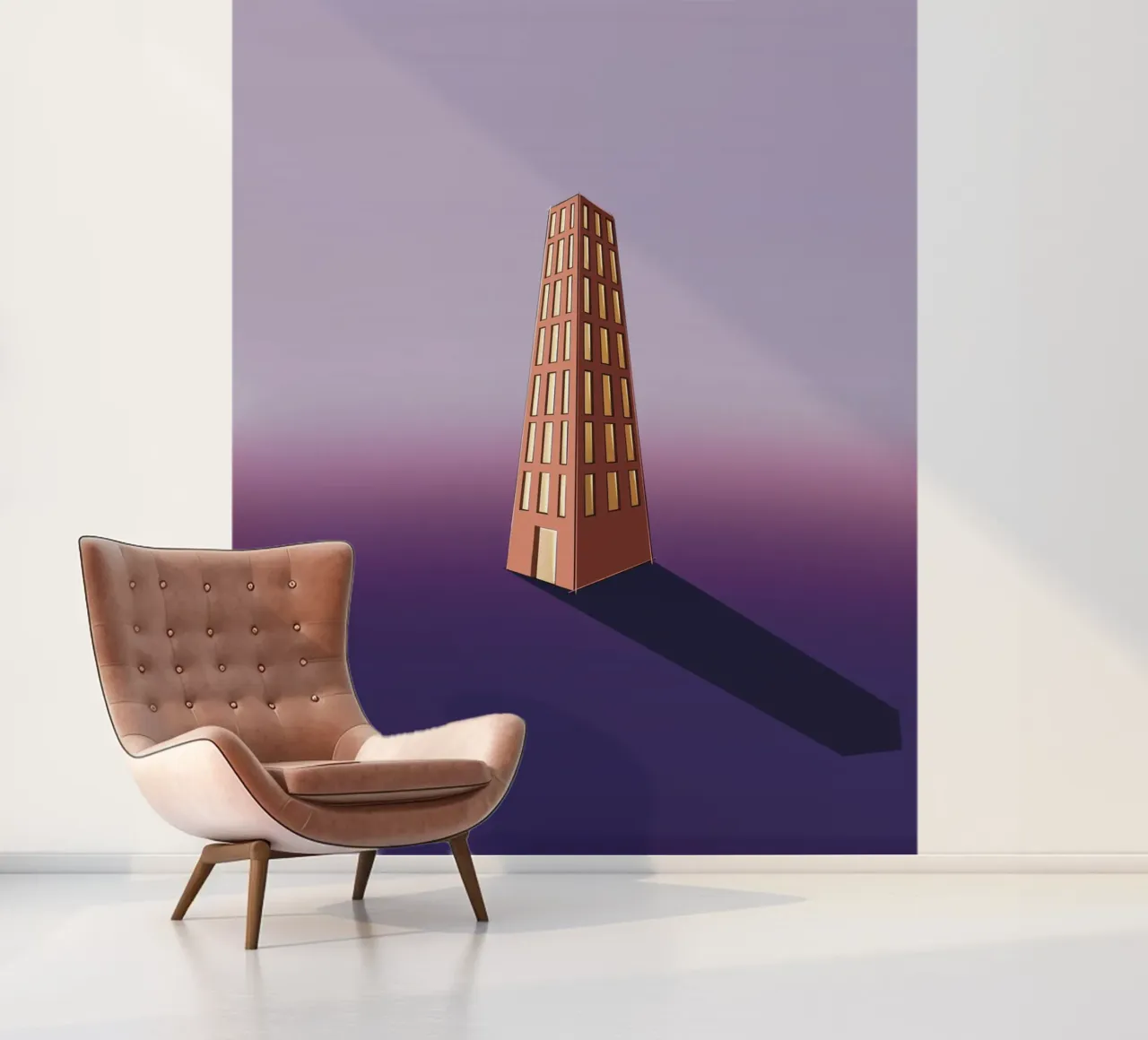 skyscraper fotobehang van by elle arts