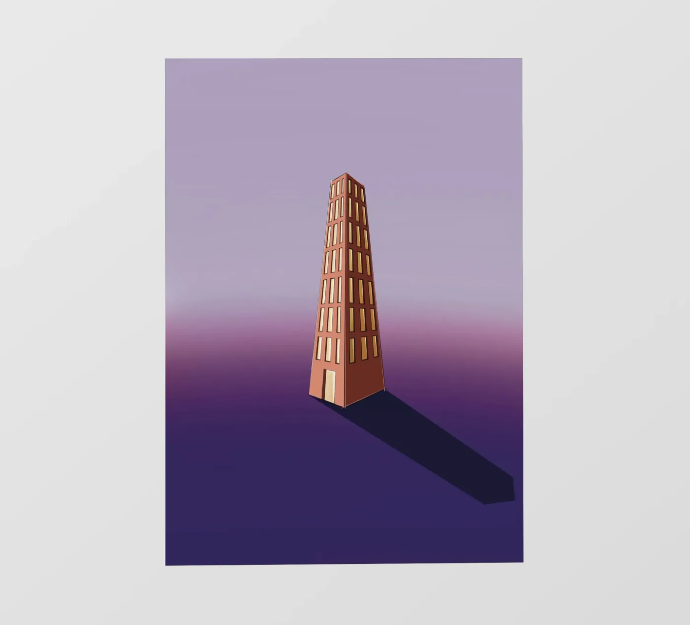 skyscraper fotobehang van by elle arts