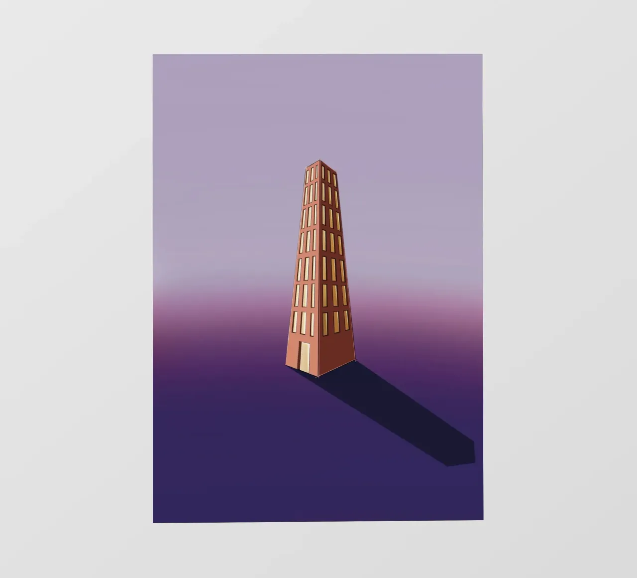 skyscraper fotobehang van by elle arts