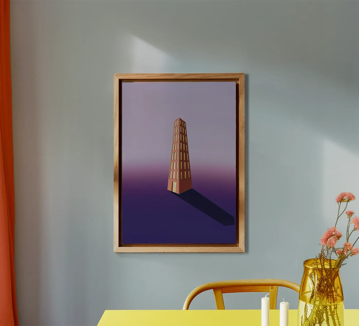 skyscraper Forex-Platte von by elle arts