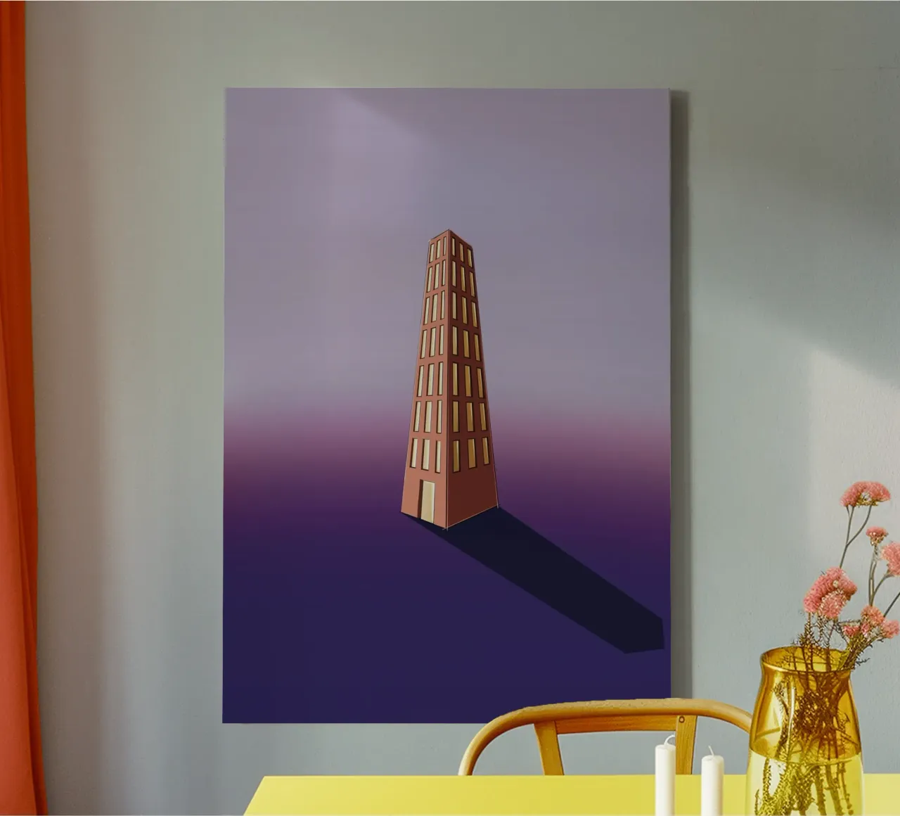 skyscraper canvas by sketch_visual_studio