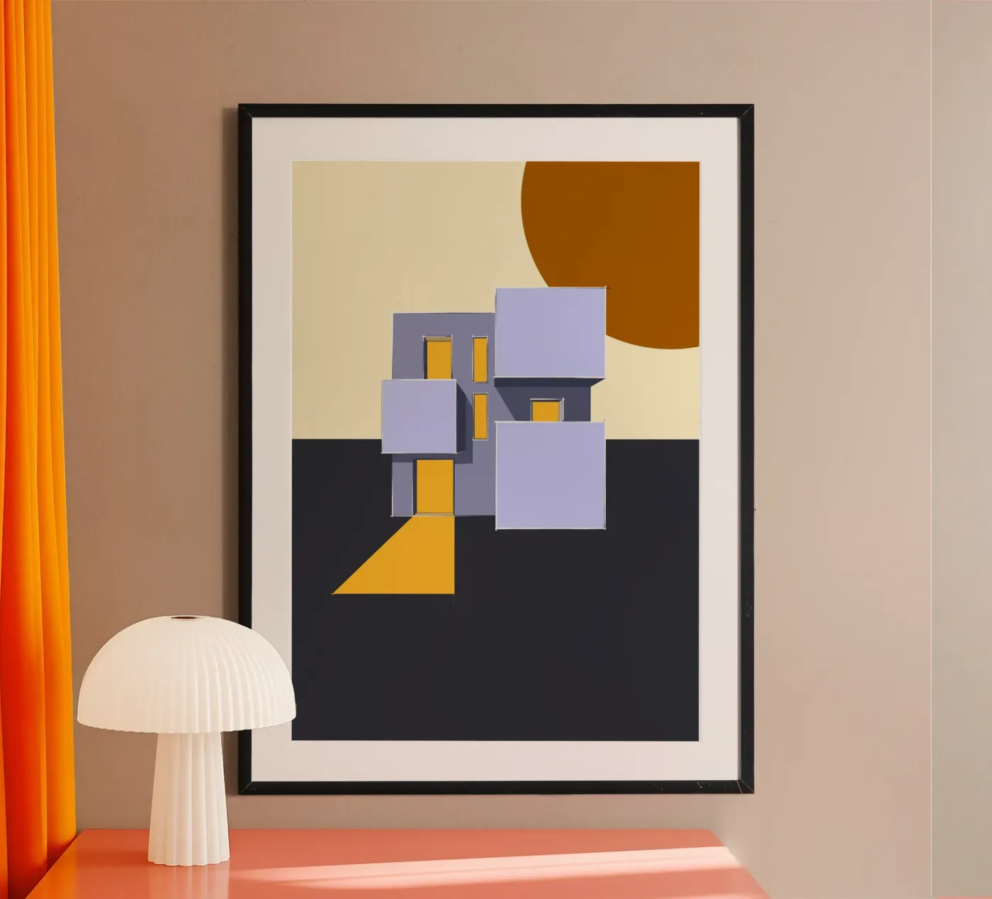 house 02 poster by by elle arts