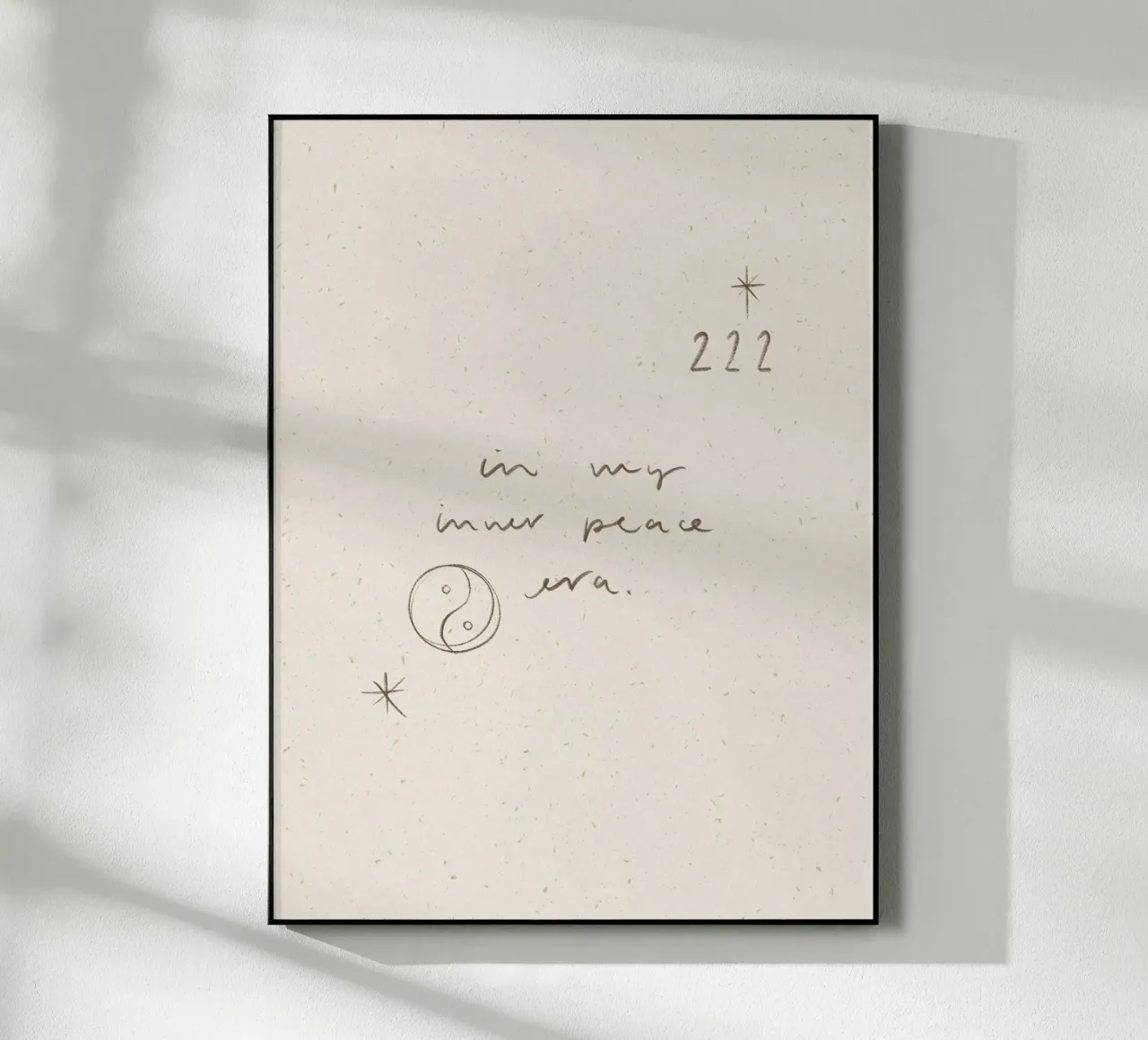 Inner Peace acryl van KRUTH DESIGN