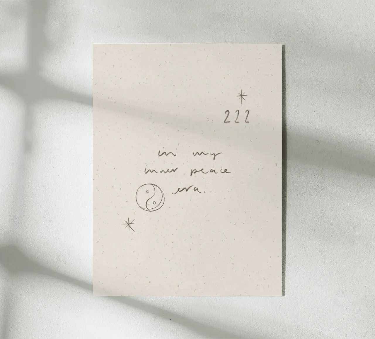 Inner Peace acryl van KRUTH DESIGN