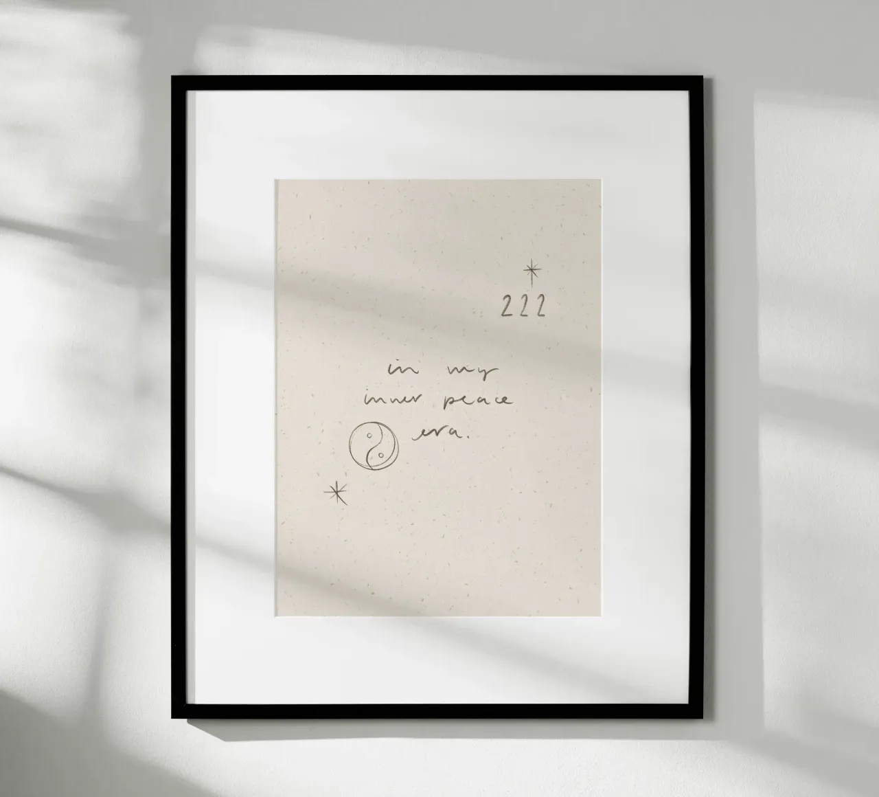 Inner Peace poster da KRUTH DESIGN