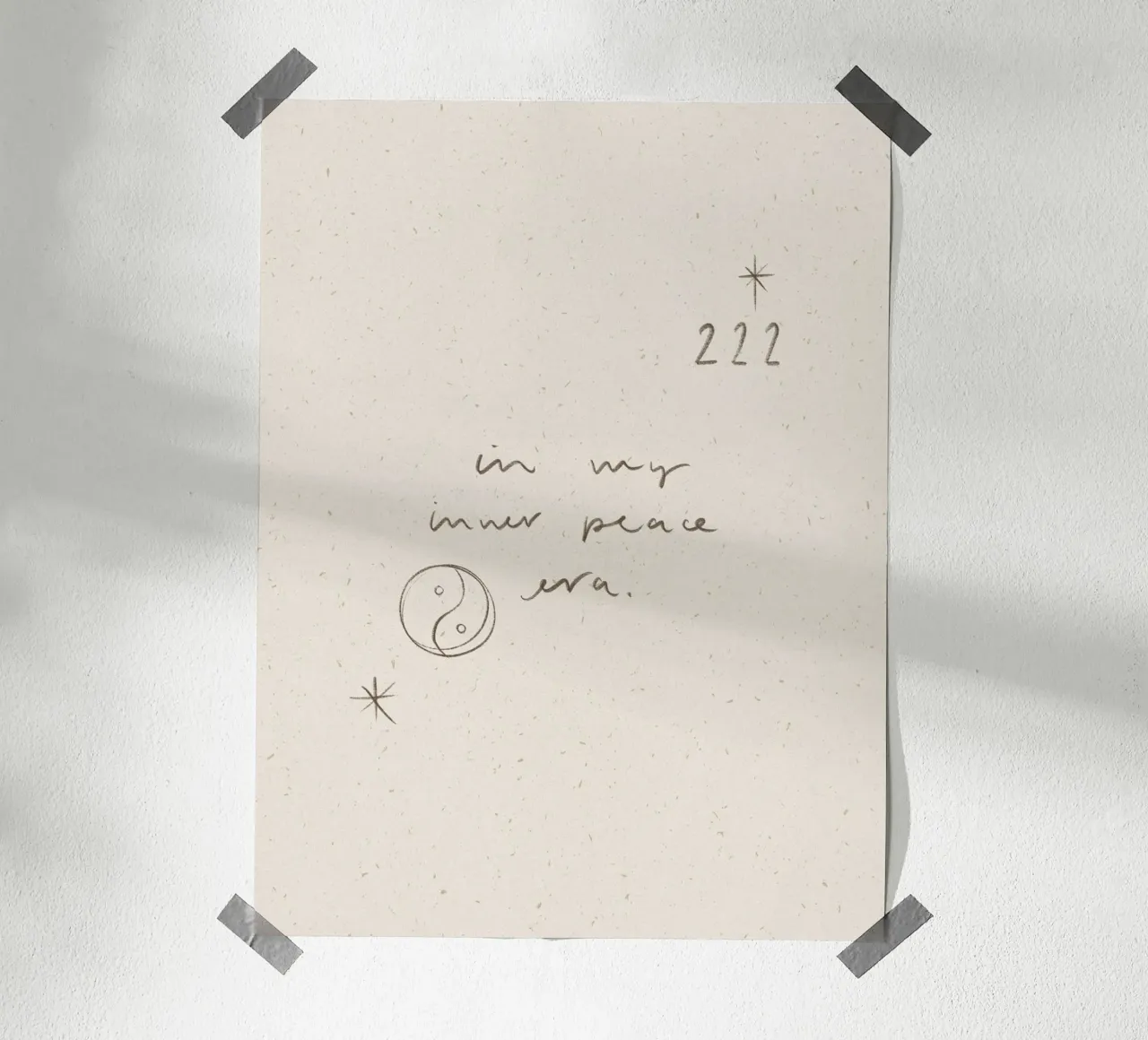 Inner Peace poster da KRUTH DESIGN