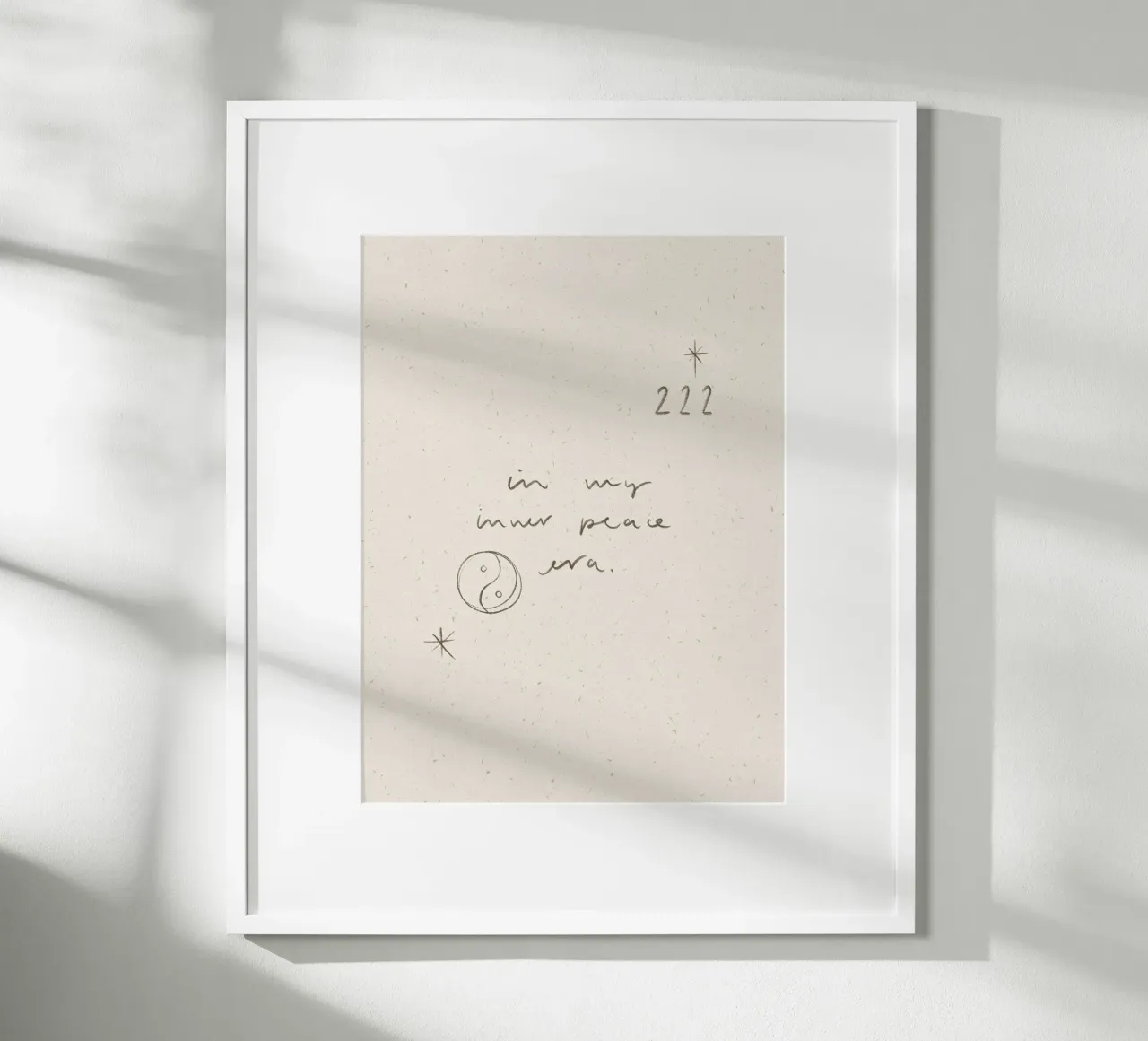 Inner Peace poster da KRUTH DESIGN