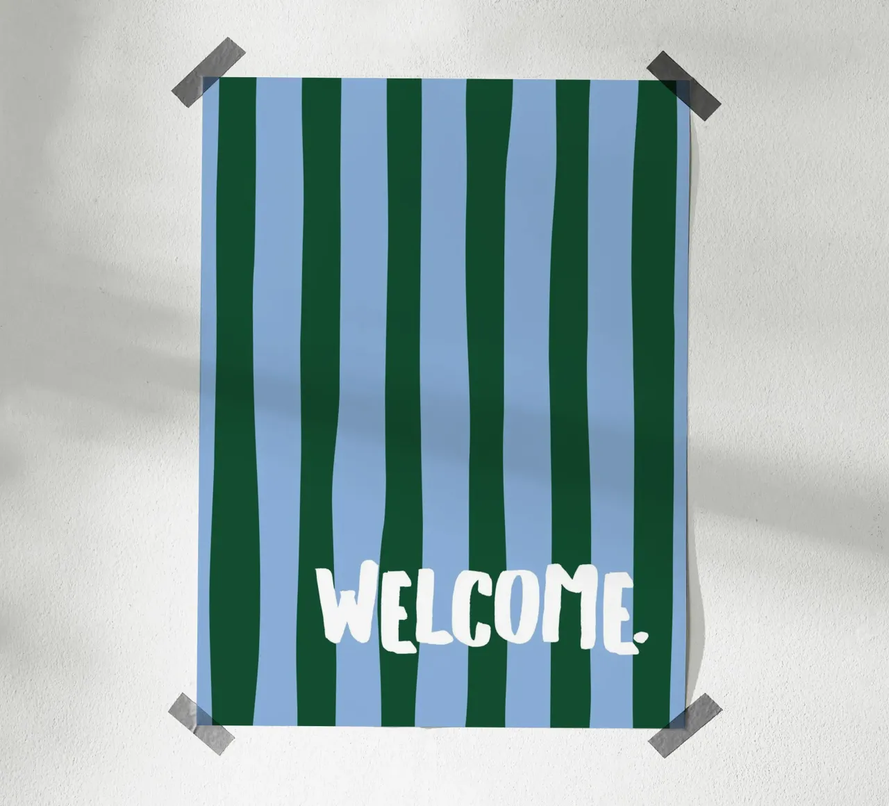 Welcome. poster da moDeern