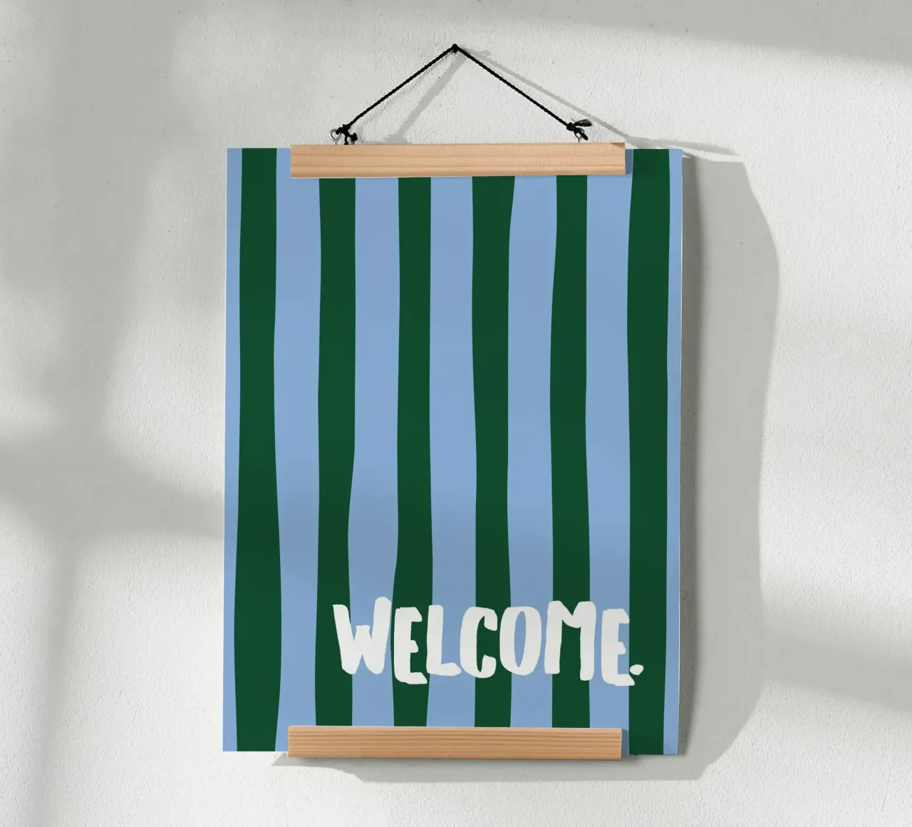 Welcome. poster da moDeern