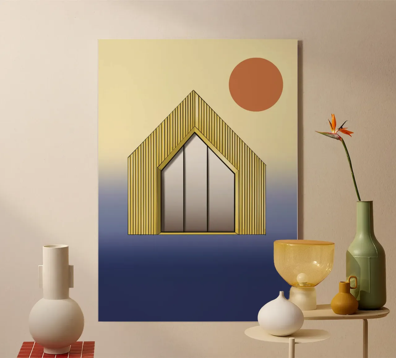 house 01 plexiglass da by elle arts