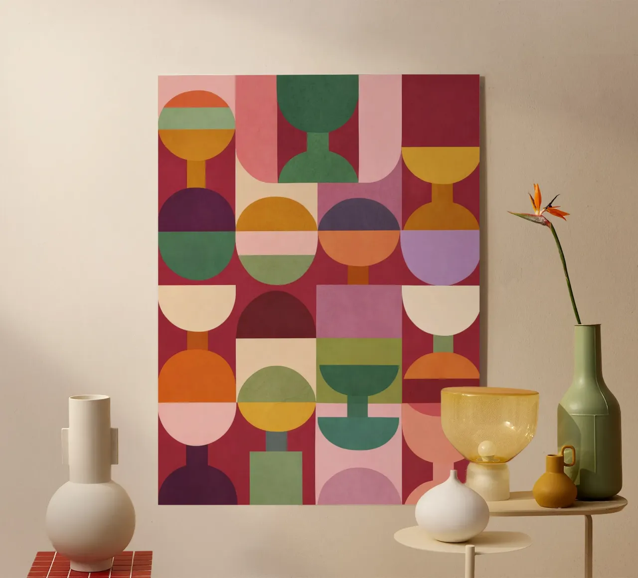 Forma e colore I plexiglass da M.A.Z.U.N.